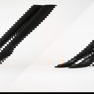 Sneakers og sko Off-White For Walking Loop Boot Black/ White Sort | OWIE04LF25LEA0011001, 5