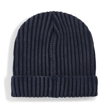 Beanie Puma Premium Essentials Ribbed Beanie Mørkeblå | 026394_02, 2