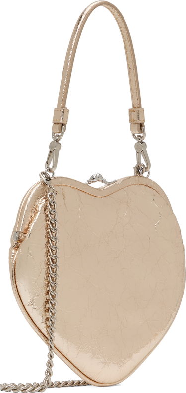 Håndtaske Vivienne Westwood Vivienne Westwood Belle Heart Frame Bag Metalisk | 4B01000CW-L00AC-, 2