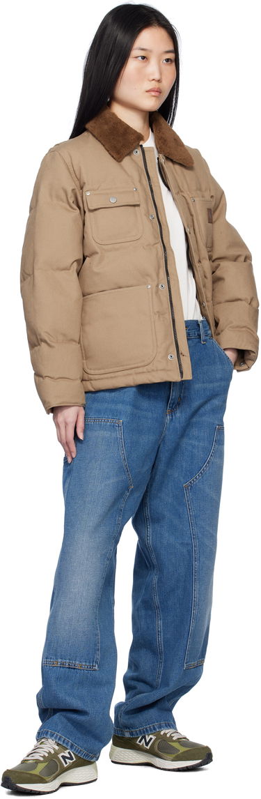 Puffer jakke Carhartt WIP Work In Progress Rayley Insulated Jacket Beige | I033906 2FSXX, 3