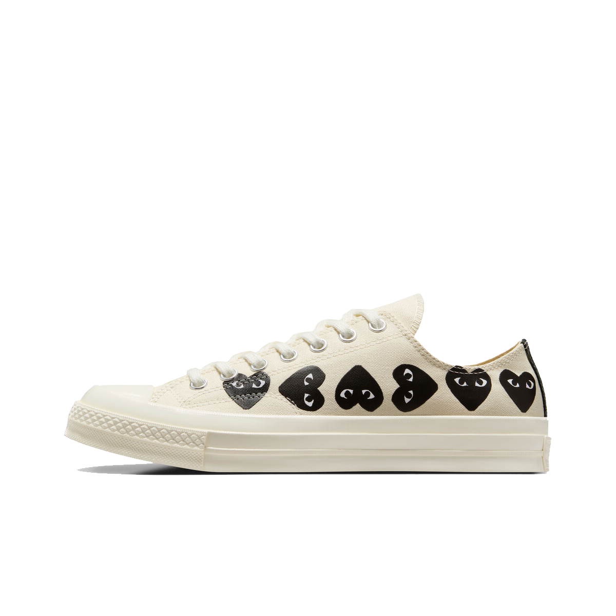 Sneakers og sko Converse Comme des Garçons PLAY x Chuck 70 Low Hvid | A08150C, 0