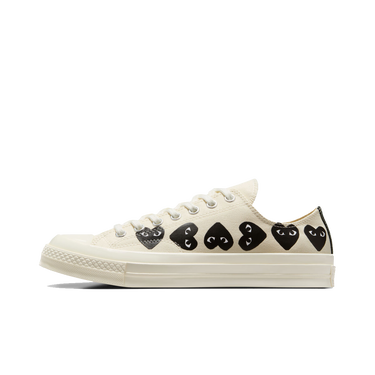 Sneakers og sko Converse Comme des Garçons PLAY x Chuck 70 Low Hvid | A08150C, 0