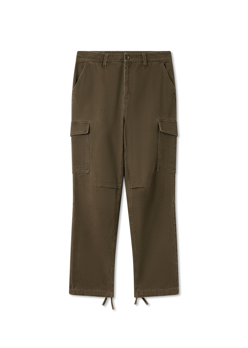 Cargo bukser AXEL ARIGATO Abbot Cargo Trousers with Drawstring Hems Grøn | A3309002