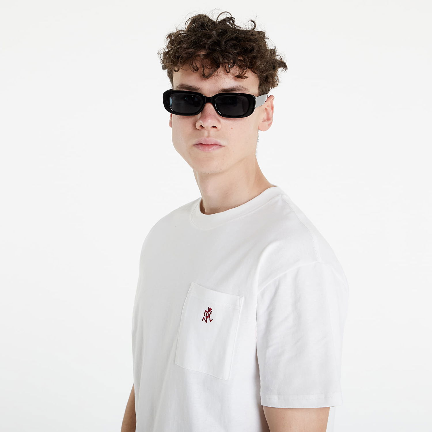 T-shirt GRAMICCI One Point Tee Hvid | G301-OGJ WHITE, 0