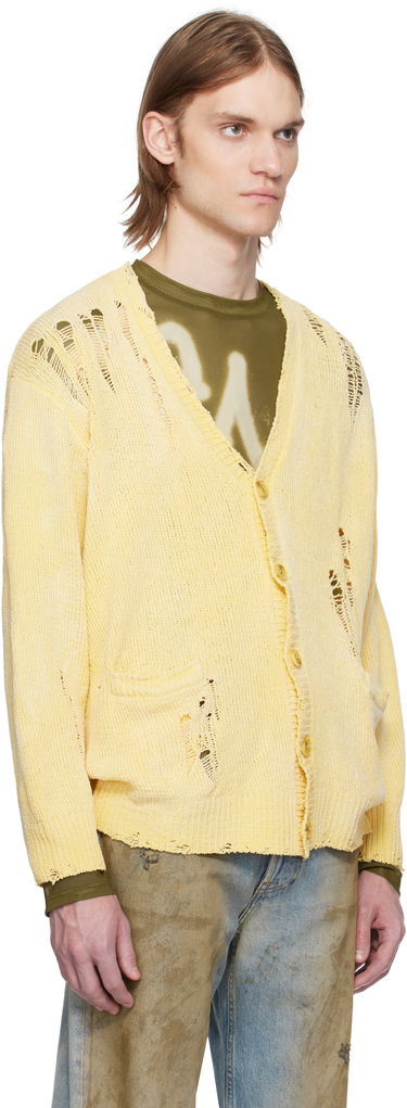 Sweater R13 R13 Boyfriend Cardigan Gul | R13WY237-Y200B, 4