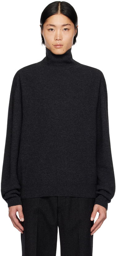 Sweater LEMAIRE Lemaire Relaxed Turtleneck Sweater Grå | TO1098 LK1014, 0