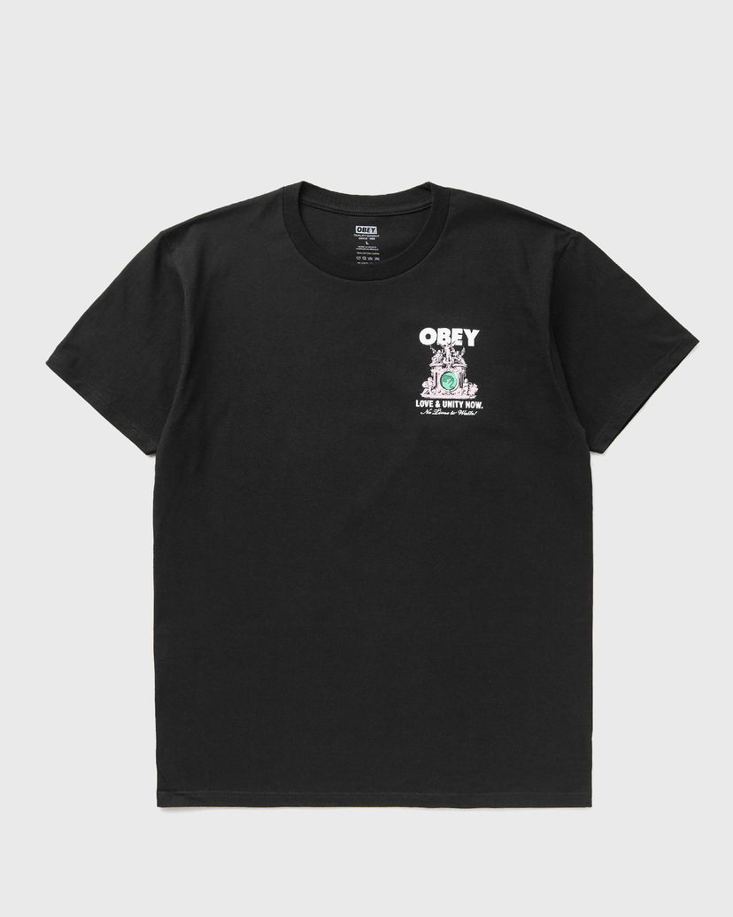 T-shirt OBEY Love & Unity Now T-Shirt Sort | 165264103-BLK