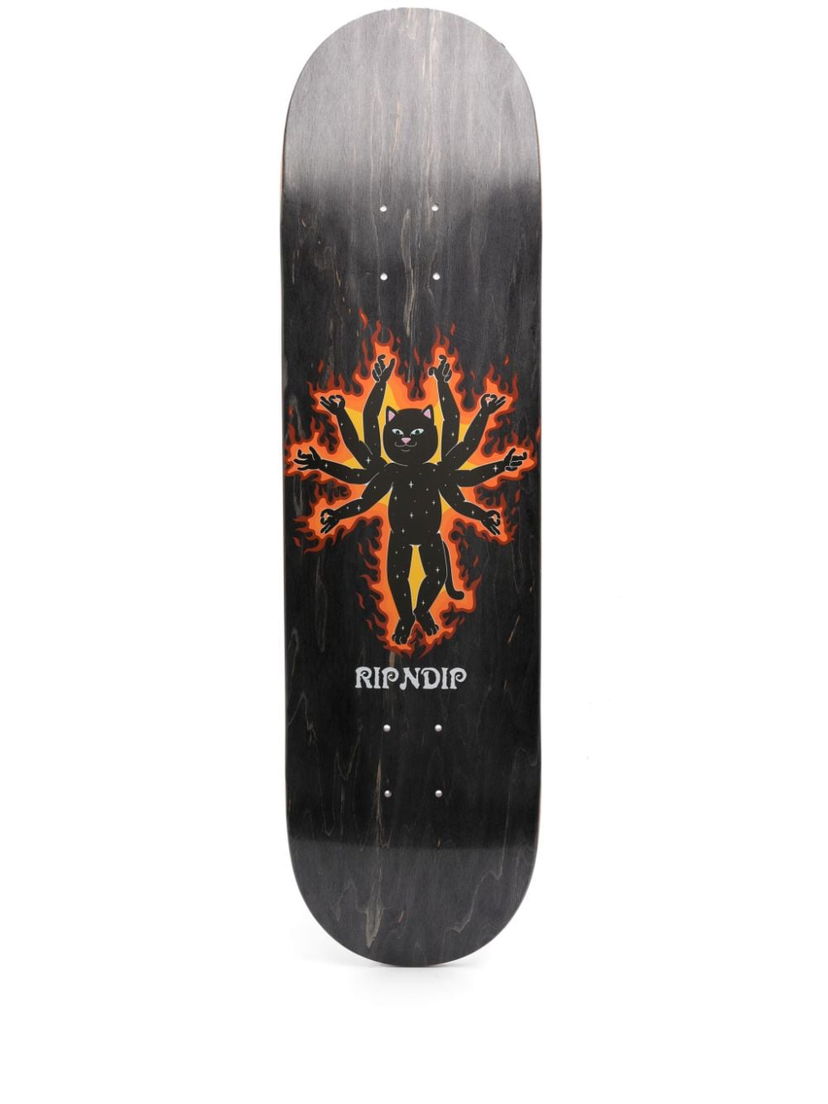 Skøjte RIPNDIP Illusion Jerm Skateboard Deck Sort | RND1030521847697