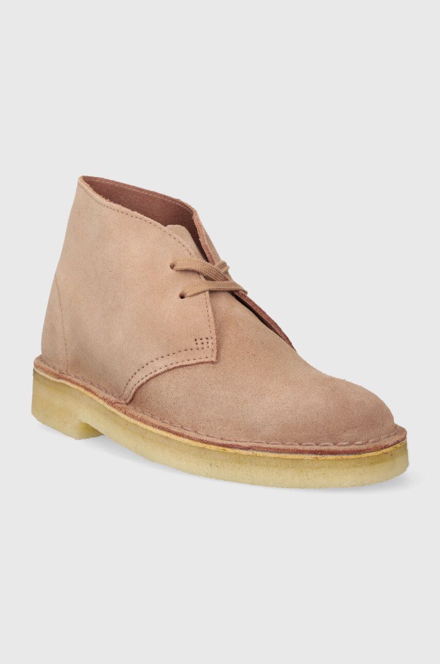 Sneakers og sko Clarks Suede Boots Beige | 26173214, 1