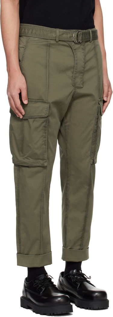 Cargo bukser Balmain Balmain Tailored Slouch Cargo Pants Grøn | EH1PQ340CF87, 1