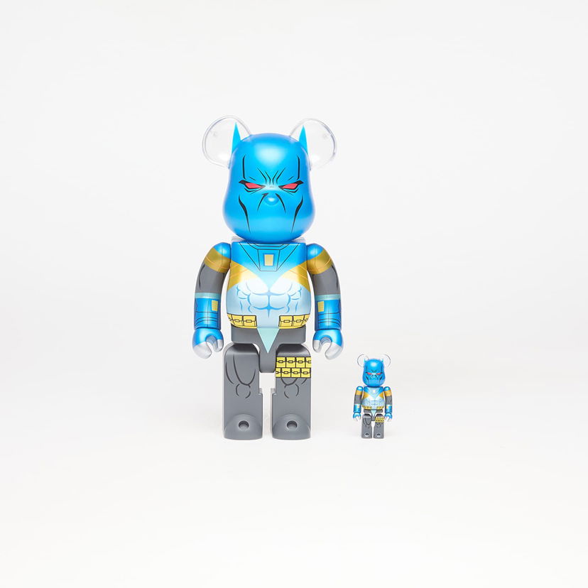 Collectible Medicom Toy BE@RBRICK Knightfall Batman Figure 100% & 400% Set Blå | 4530956618760