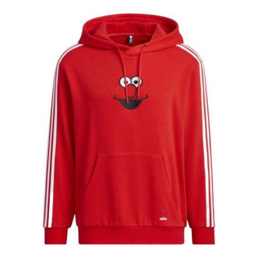Sweatshirt adidas Originals Sesame Street Elmo Hoodie Rød | HD7300