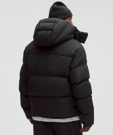 Puffer jakke lululemon Always Down Technical Hooded Puffer Jacket Sort | prod20005807, 2