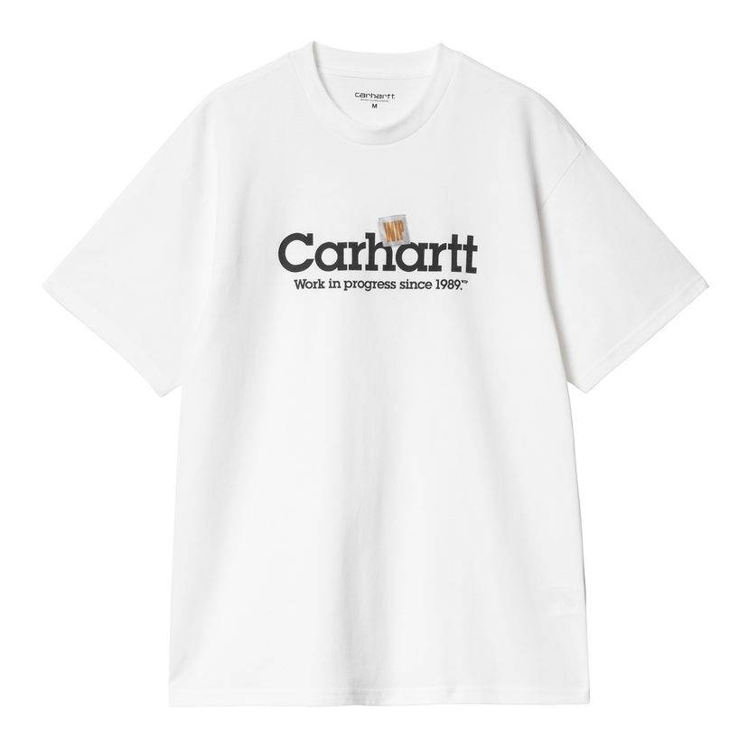 T-shirt Carhartt WIP Script Label Short Sleeve T-Shirt Hvid | I034421_9