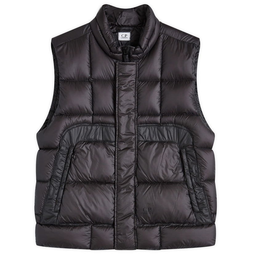Vest C.P. Company D.D Shell Down Vest Black Sort | CMOW207A-006099A-999