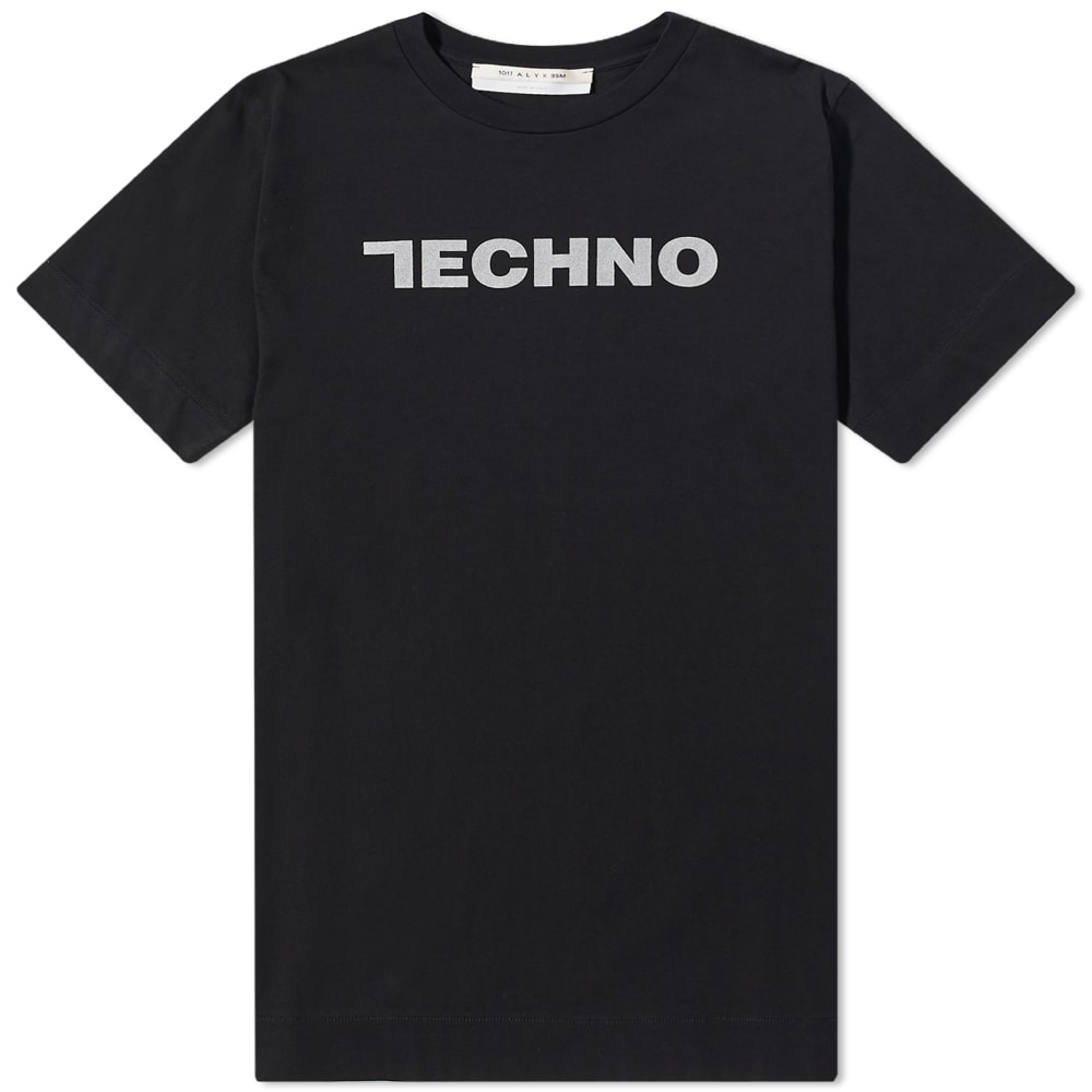 T-shirt 1017 ALYX 9SM Techno Tee Sort | AAUTS0378FA01-BLK0001, 0