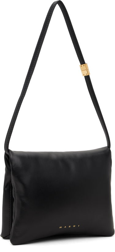 Håndtaske Marni Marni Soft Calf Leather Pochette Bag Sort | PHMO0032U0P529800N99, 2