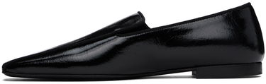 Sneakers og sko TOTEME The Piped Loafers Sort | 244-WAS0159-LE0020, 2