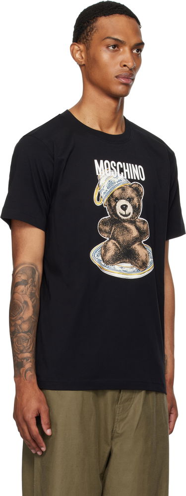 T-shirt Moschino Moschino Organic Cotton Teddy Bear Graphic Tee Sort | 252ZZ071652411555, 1