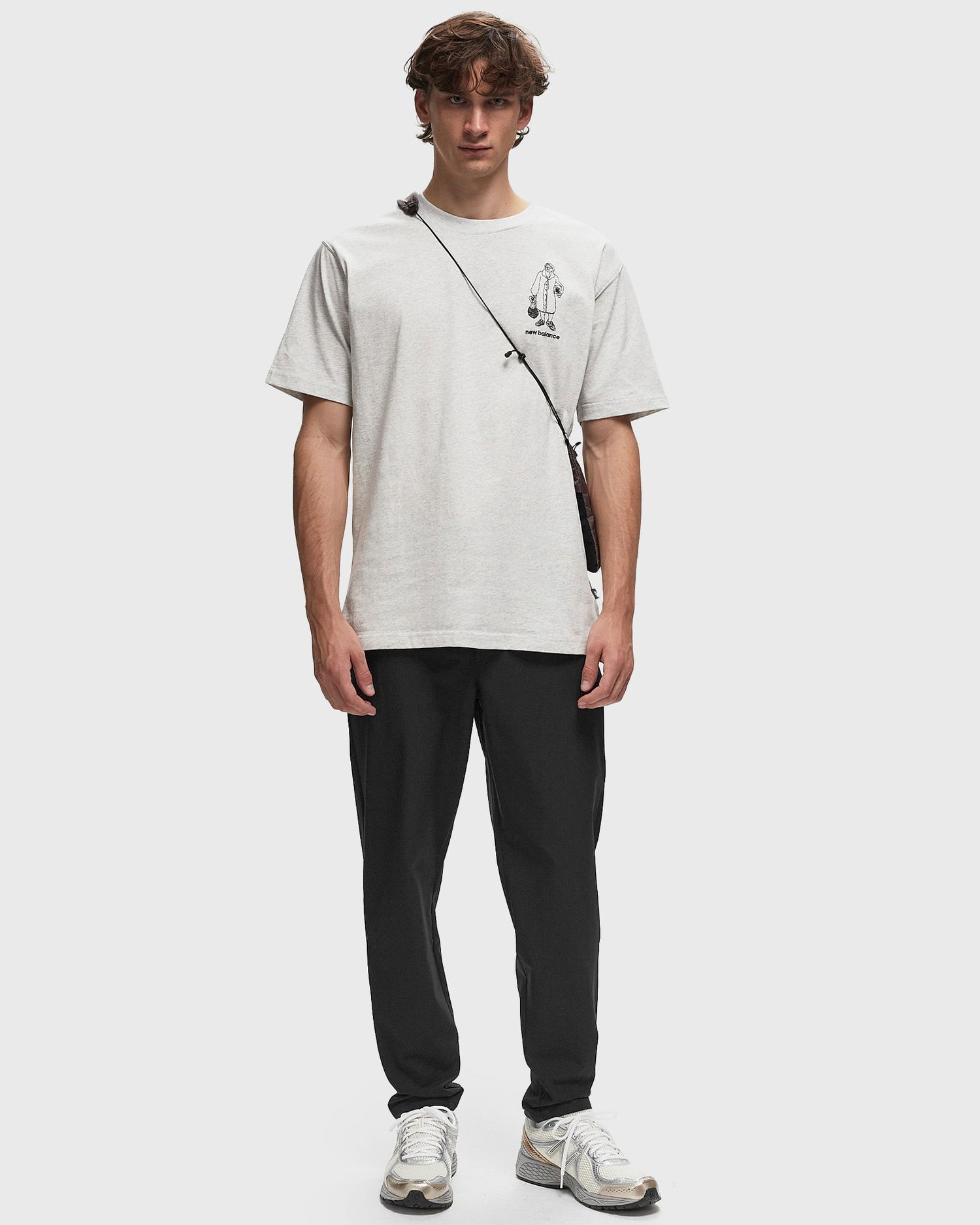 Bukser New Balance Ripstop Standard Tapered Pants Sort | MP43551-BK, 1