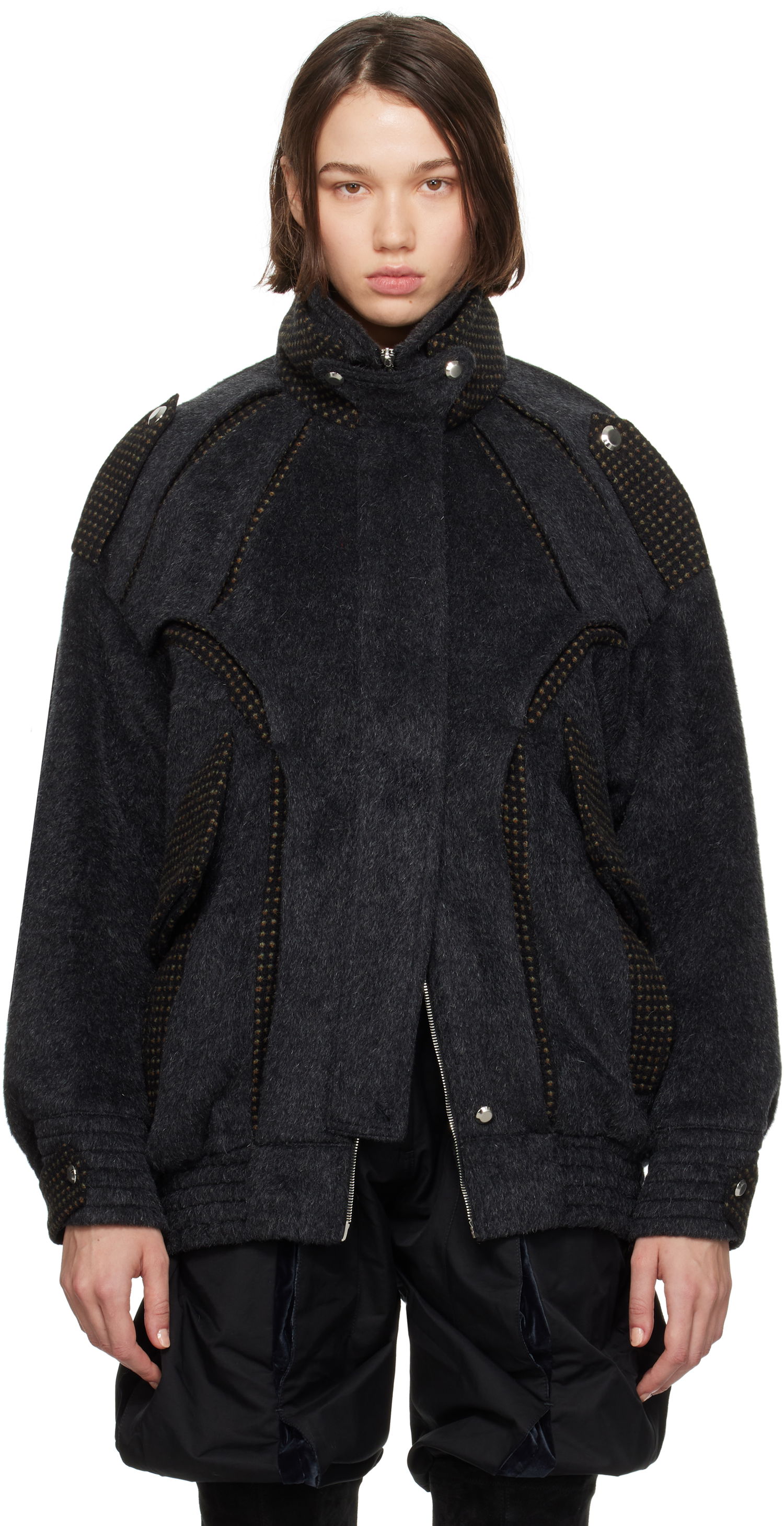 Jakke KIKO KOSTADINOV Chasseur Jacket Sort | KKWAW24J05-23, 0