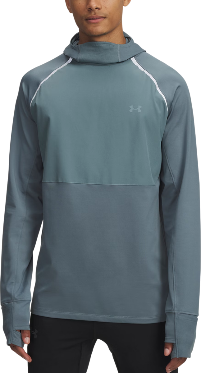 Sweatshirt Under Armour Velociti Pro CW Balaclava Hoodie Turkis | 6005969-587