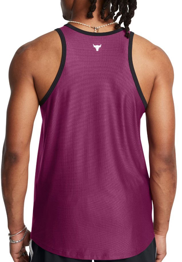 Tanktop Under Armour Project Rock Mesh Tank Top Lilla | 1386888-505, 1