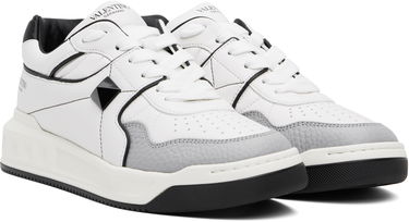 Sneakers og sko Valentino Valentino Garavani One Stud Low-Top Nappa Hvid | 6Y2S0E71NWN, 3