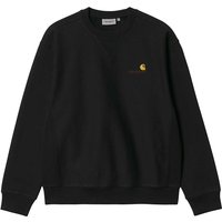 Sweater Carhartt WIP American Script Crewneck Sort | I025475_blk, 0