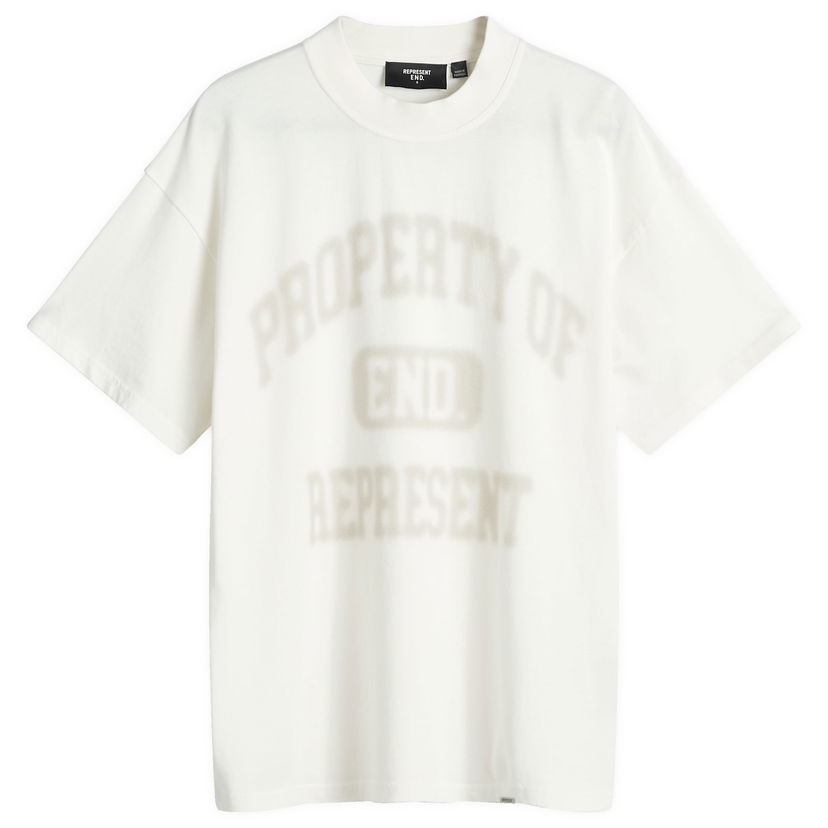 T-shirt Represent Clo Property Of T-Shirt Hvid | MLM41503-072