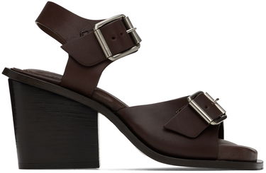 Sneakers og sko LEMAIRE Square Heeled Sandals Brun | FO0024 LL196, 0