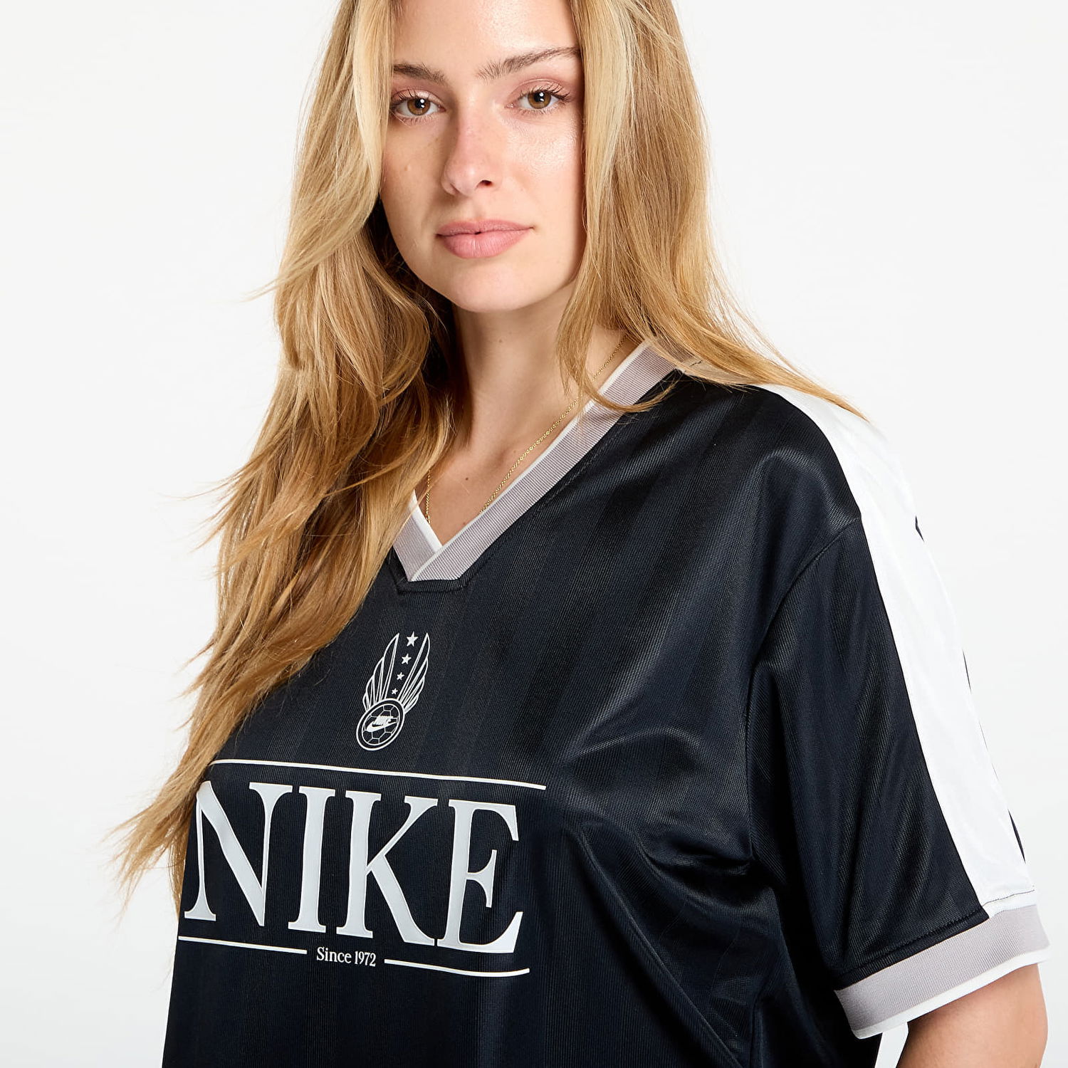 Jersey Nike Sportswear Women's V-Neck Jersey Top Sort | IH8504-010, 1