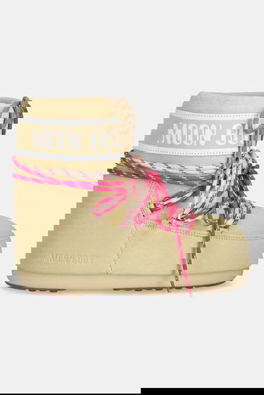 Sneakers og sko Moon Boot Icon Low Suede Beige | 80D1409670-B021, 3