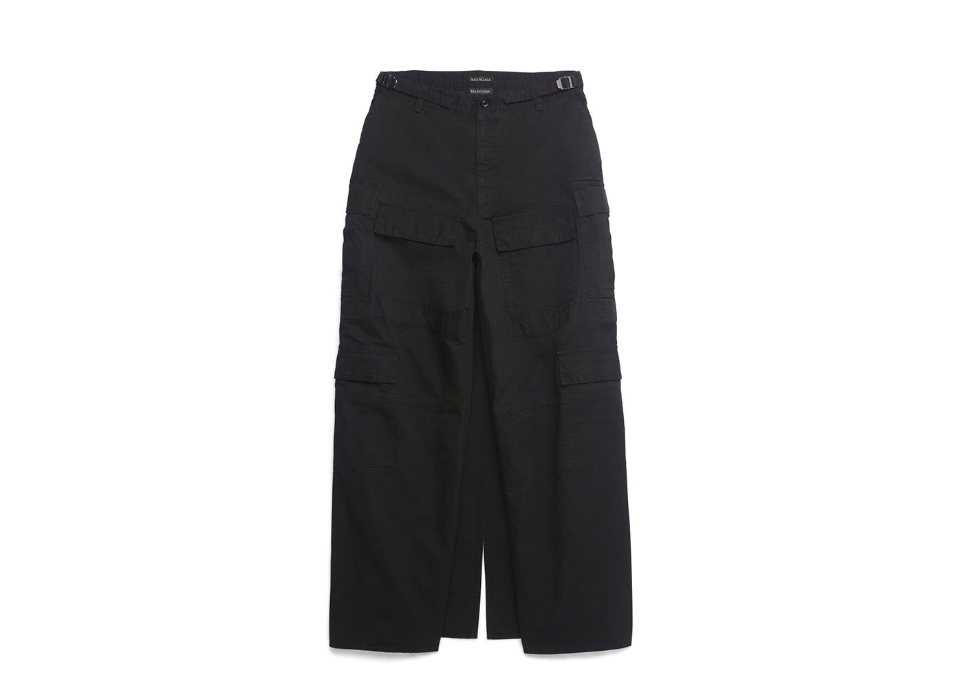 Bukser Balenciaga Apron Cargo Pants Skirt Sort | 748599TKP271000, 0