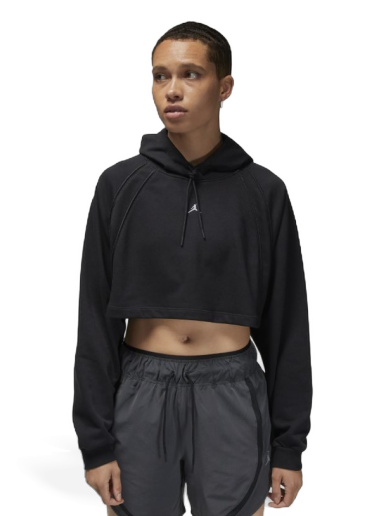 Sweatshirt Jordan Sport Cropped Sweatshirt Sort | DQ4390-010
