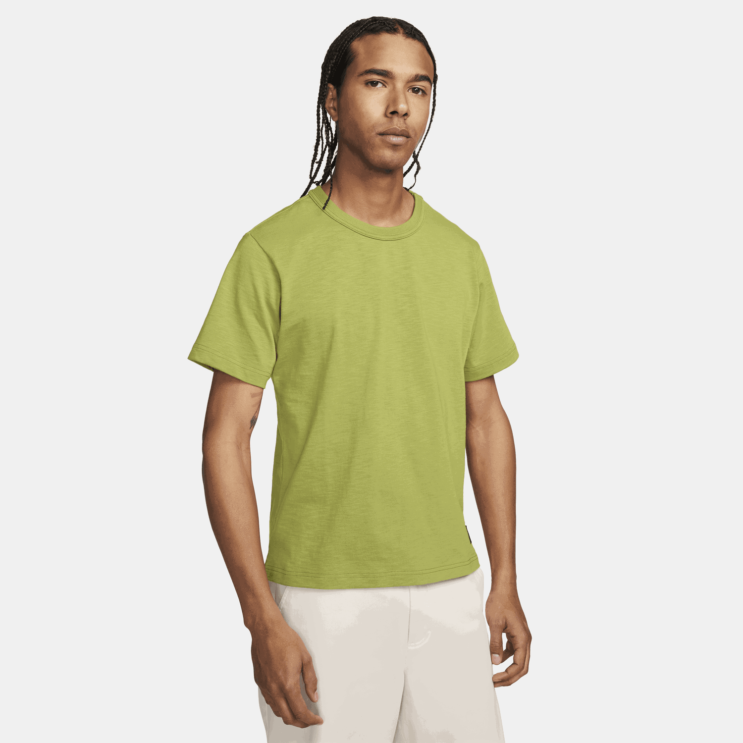 T-shirt Nike Life Knit Top Grøn | FN2645-377, 1