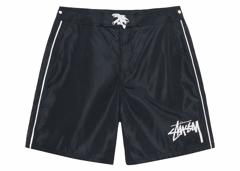 Badetøj Stüssy Big Stock Shorts Mørkeblå | 113164