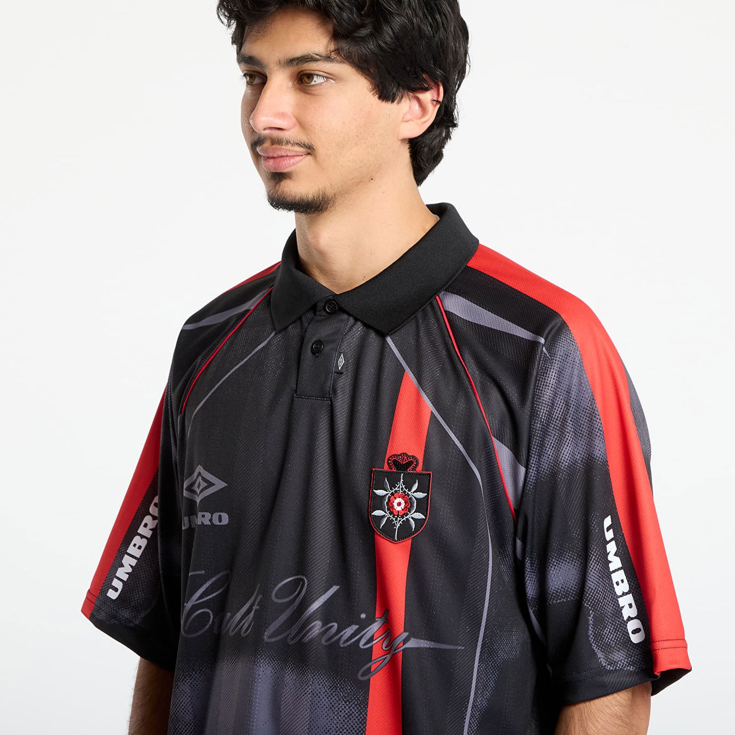 Polo skjorte Umbro Cult Unity Jersey Polo L Flerfarvet | UBMW0402FA251 BLK0042, 1