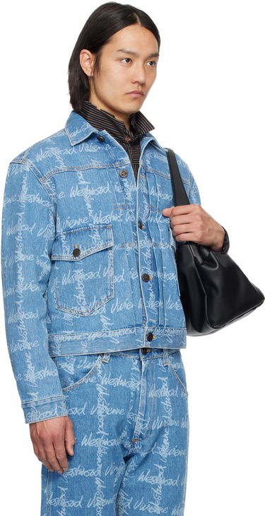 Jakke Vivienne Westwood Vivienne Westwood Marlene Denim Jacket Blå | 2801000E-W014I-, 1