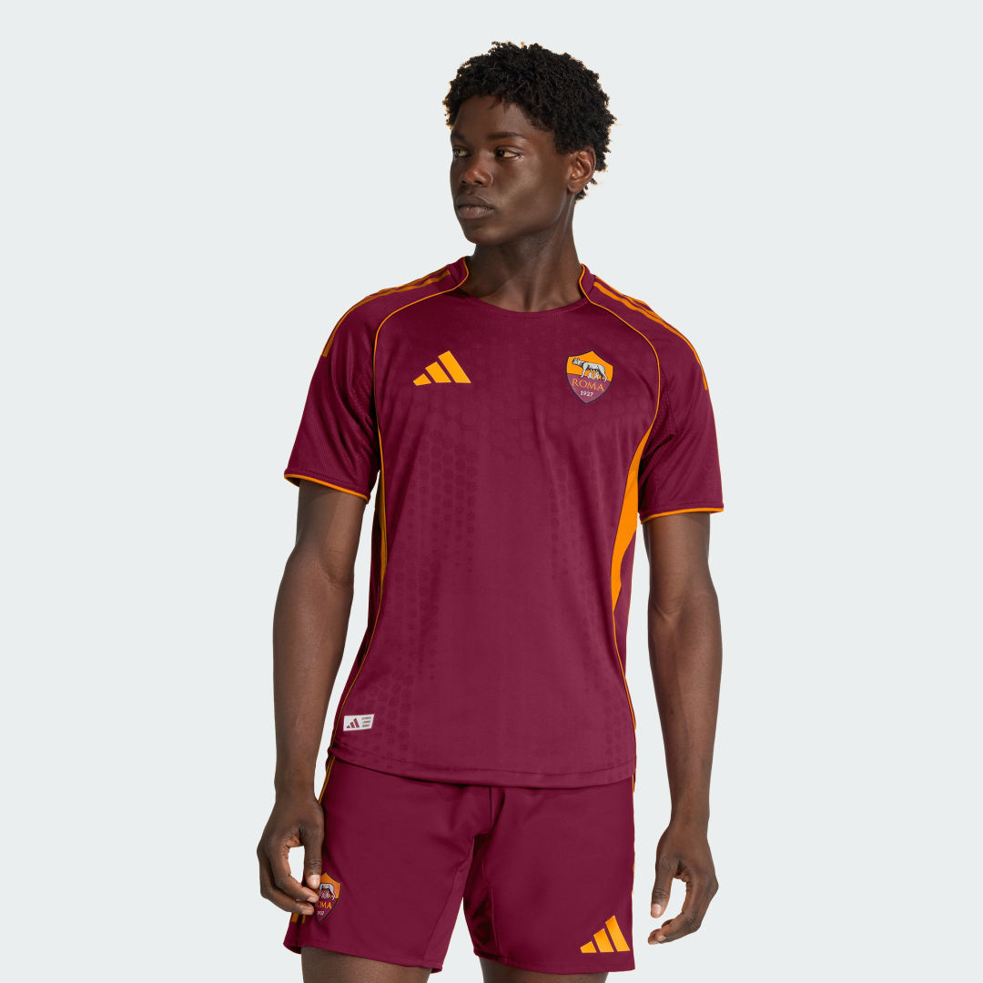 Jersey adidas Performance AS Roma 25/26 Home Authentic Jersey Bourgogne | JP4185, 0
