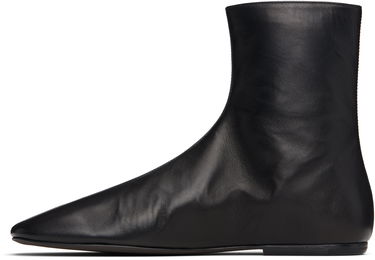 Sneakers og sko Dries Van Noten Dries Van Noten Leather Sock Boots Sort | 252-021709-112, 2
