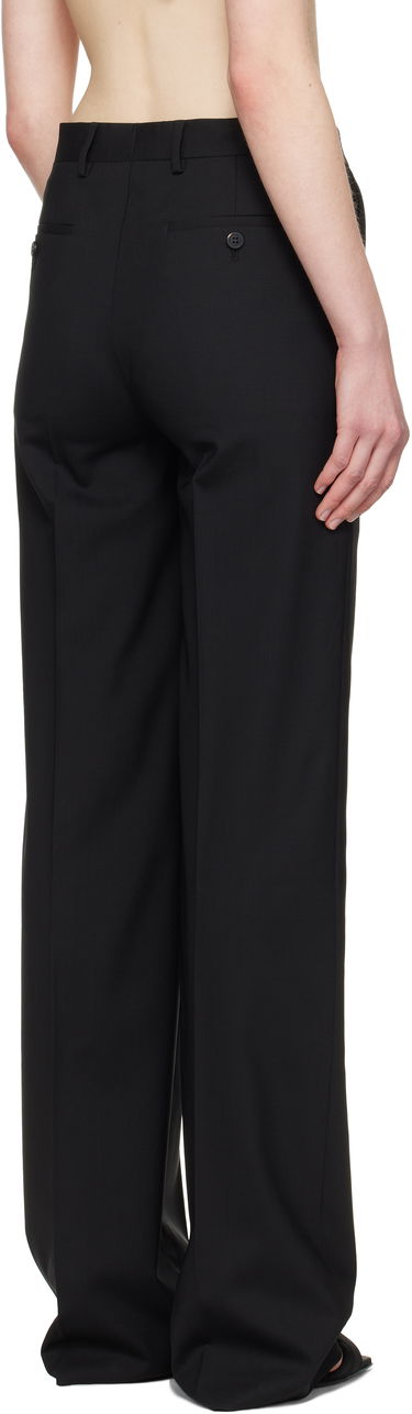 Bukser Rick Owens Rick Owens Hollywood Dietrich Wide-Leg Trousers Sort | RP01E7302 ZL, 2