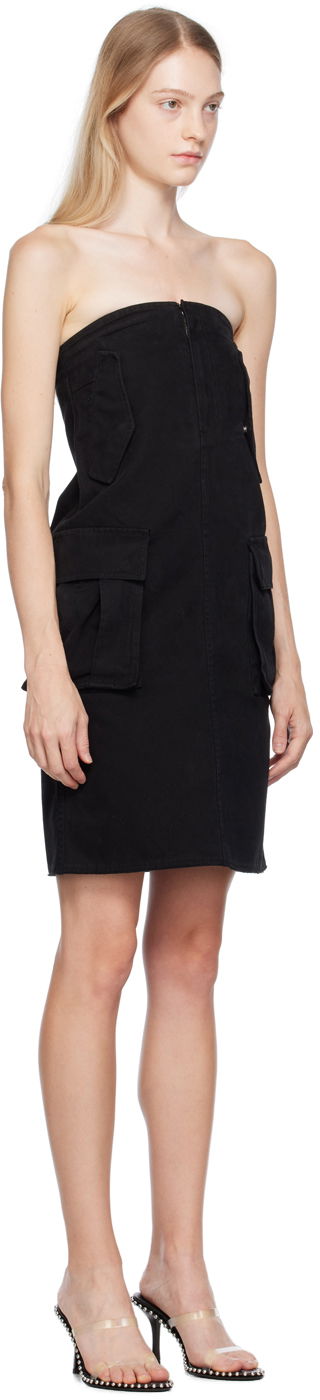 Kjole We11done Cargo Midi Dress Sort | WD-OP3-23-175-W-BK, 1