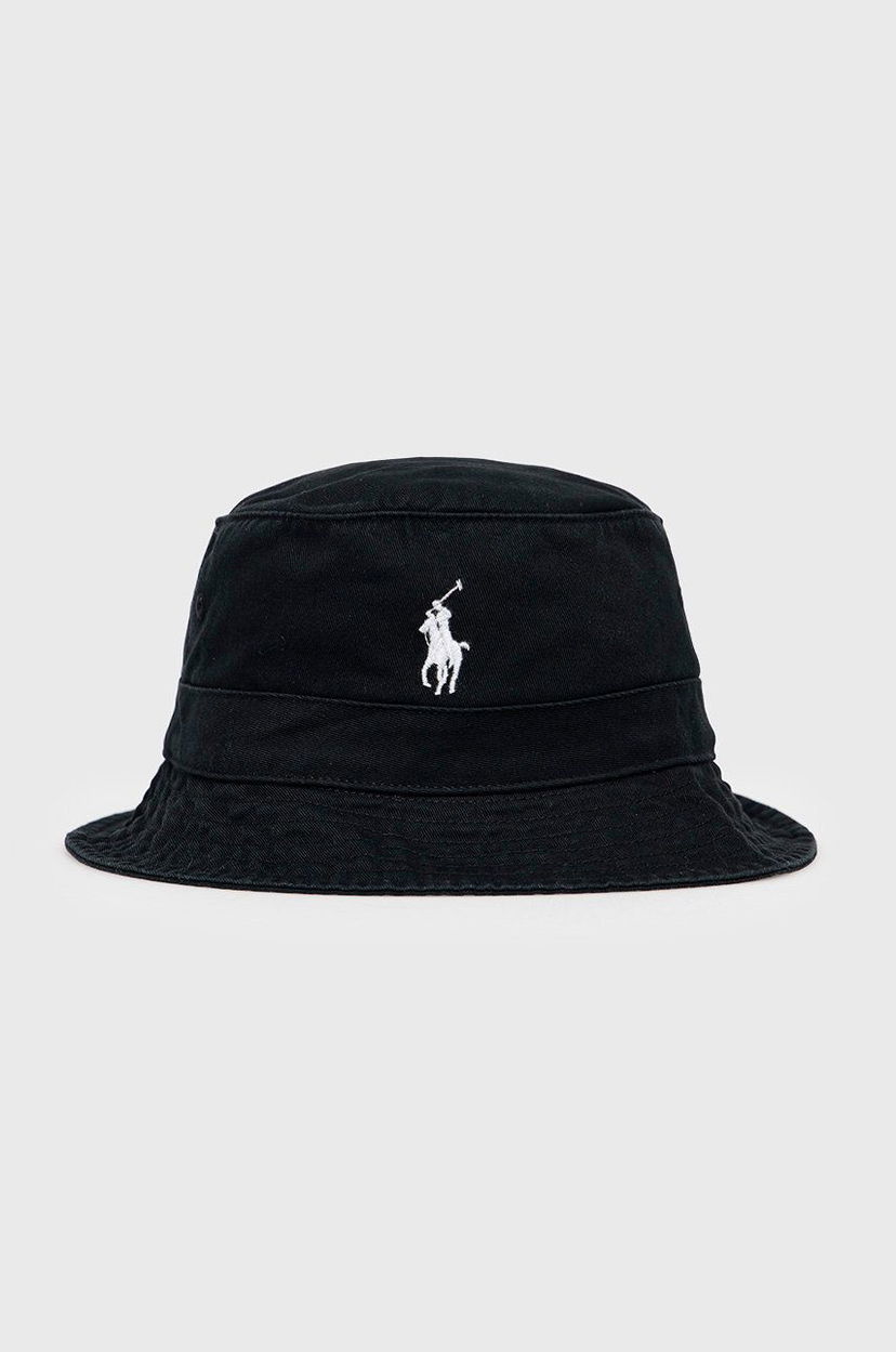 Hat Polo by Ralph Lauren Black Bucket Hat Sort | 710798567006
