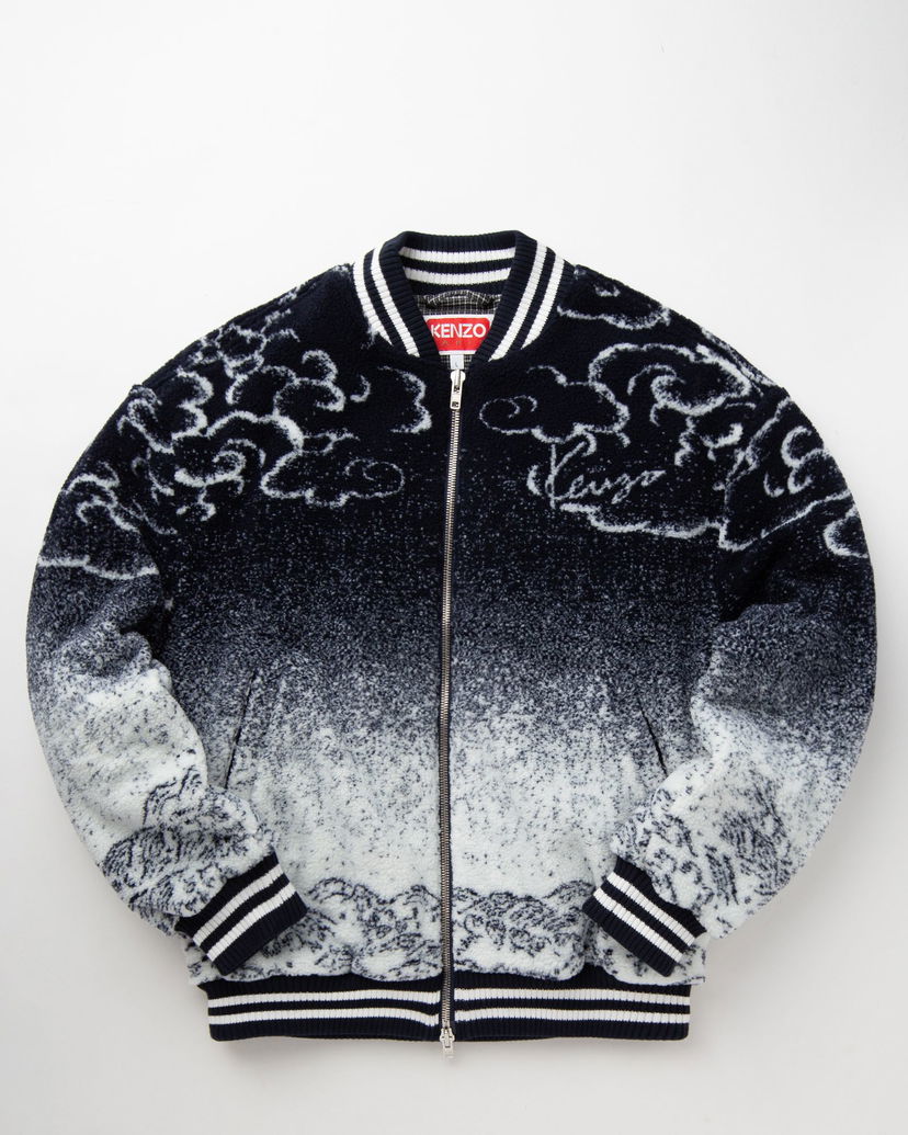 Bomberjakke KENZO CLOUD TIGER BOMBER JACKET Flerfarvet | FE68BL2004FA.MU
