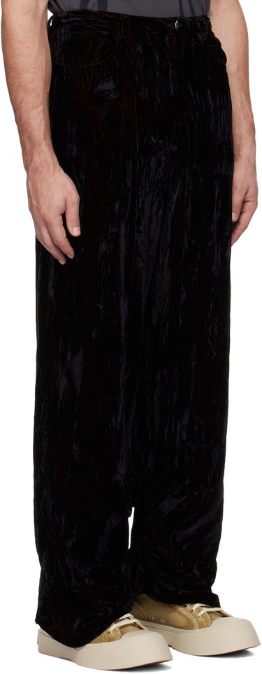 Bukser Collina Strada Collina Strada Dante Velvet Trousers Sort | XX6021, 1