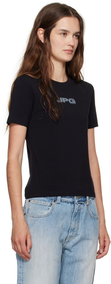 T-shirt Jean Paul Gaultier Jean Paul Gaultier 'The JPG' Baby Tee Sort | 25/03-W-TO300-J002-0004, 4