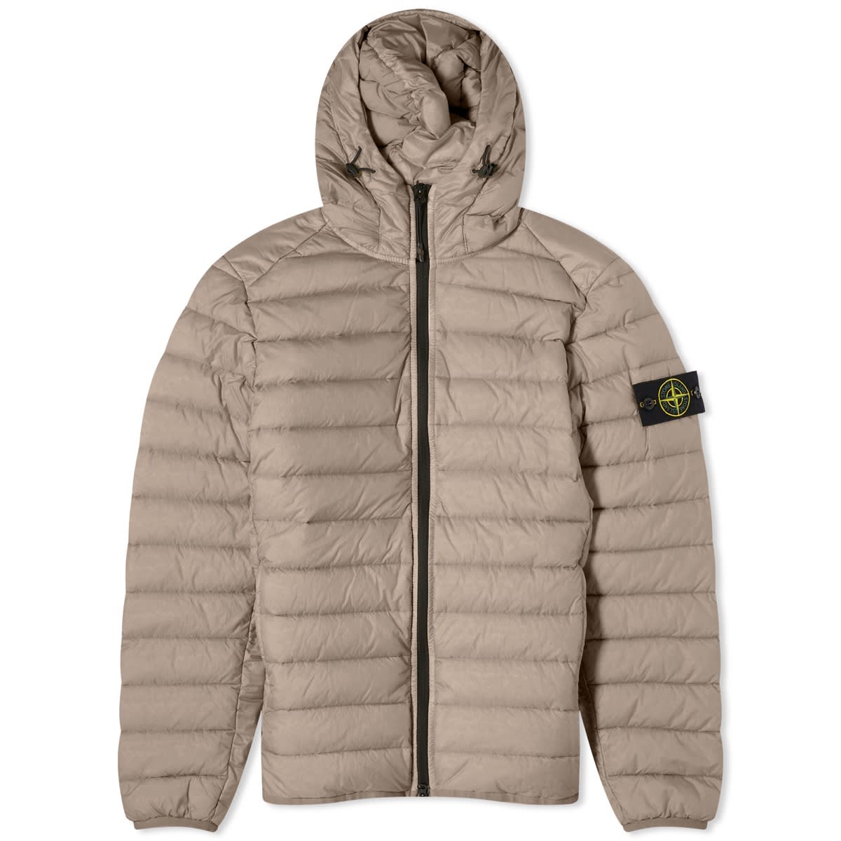Jakke Stone Island Lightweight Hooded Down Jacket Grå | 801540124-V0092, 0