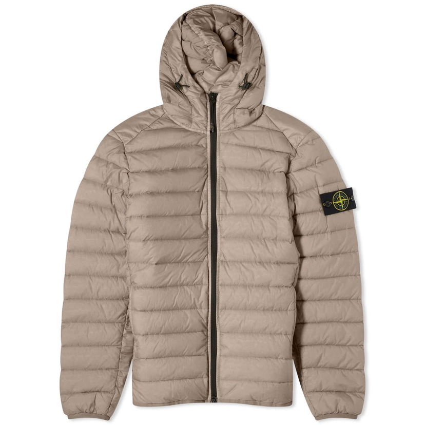 Jakke Stone Island Lightweight Hooded Down Jacket Grå | 801540124-V0092