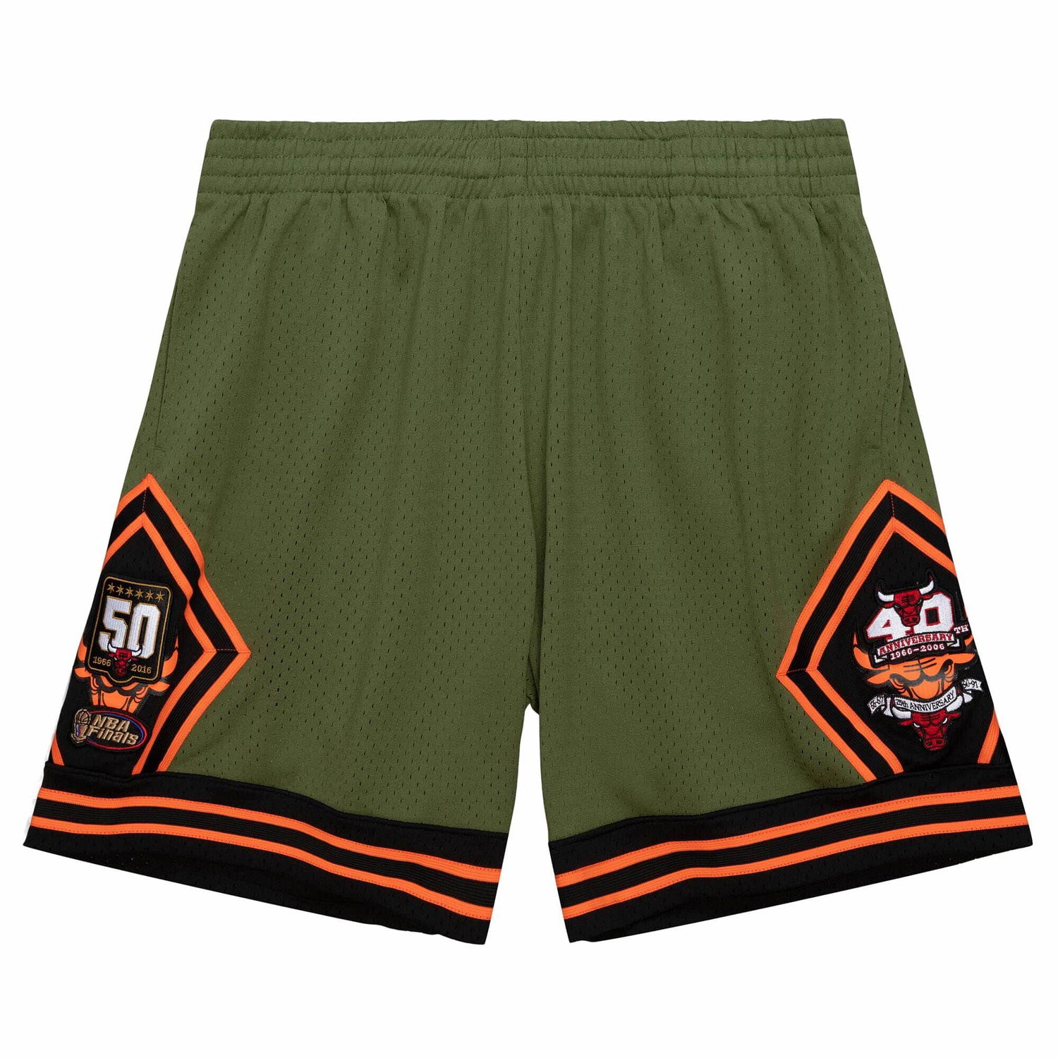 Shorts Mitchell & Ness Flight Chicago Bulls 1997 Swingman Shorts Grøn | SMSH4848-CBU97PPPDKGN, 1